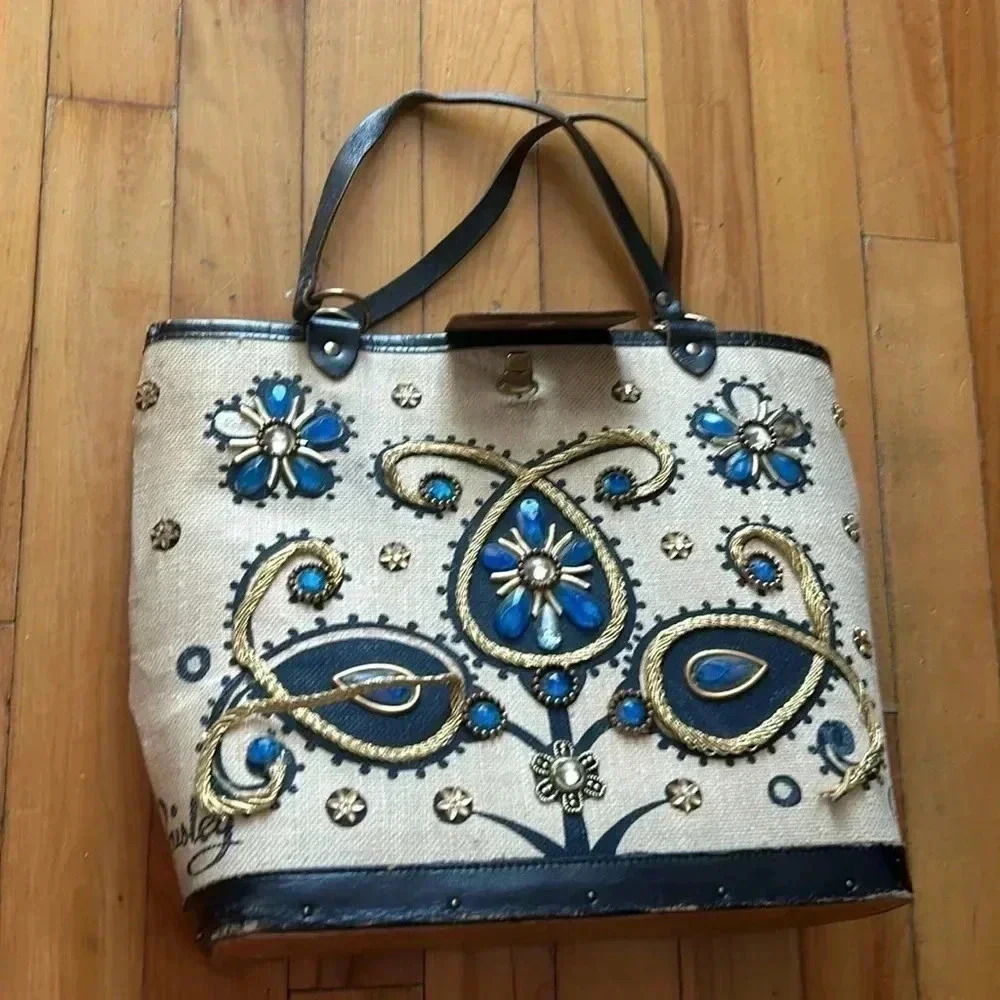 Collins vintage jeweled  bag